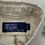 Polo By Ralph Lauren Shirt - Large Yellow Cotton