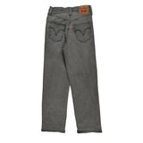 Levis Jeans - 24W UK 6 Grey Cotton