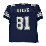 Dallas Cowboys Reebok Nfl Football Jersey - XL Navy Polyester