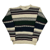 Northwest Territory Striped Sweater - Large Multicoloured Cotton