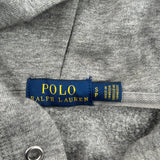 Polo By Ralph Lauren Hoodie - Small Gray Cotton