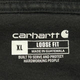Carhartt T-Shirt - XL Black Cotton