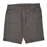 Dickies Carpenter Shorts - 40W 10L Gray Cotton