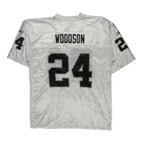 Raiders Reebok Nfl Jersey - Large Black Polyester