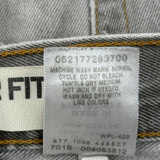 Levis 505 Jeans - 34W 34L Gray Cotton