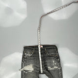 501 Levis Jeans - 32W 30L Gray Cotton