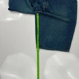 Steve & Barry Denim Shorts - 36W 11L Blue Cotton