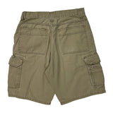 Wrangler Cargo Shorts - 28W 9L Khaki Cotton
