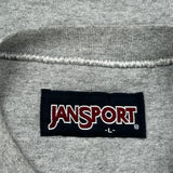 St. Norbert Jansport College Sweatshirt - Large Grey Cotton