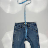 Blue Mountain Carpenter Jeans - 31W 32L Blue Cotton