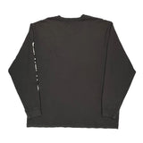Carhartt Spellout Long Sleeve T-Shirt - XL Black Cotton