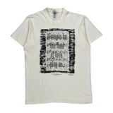 Fruit Of The Loom William Shakespeare Graphic T-Shirt - XL White Cotton
