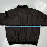 Flight Spire Graphic Bomber Jacket - 2XL Black Polyester