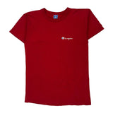 Champion T-Shirt - Large Red Cotton