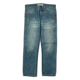 Epic Hero Studded Jeans - 34W 32L Blue Cotton Blend