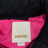 Diesel Bomber Jacket - Medium Black Polyester