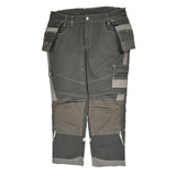 Dickies Cargo Trousers - 40W 30L Black Cotton Blend