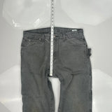 Dickies Carpenter Pants - 34W 30L Gray Cotton