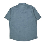 Levis Short Sleeve Shirt - 2XL Blue Cotton