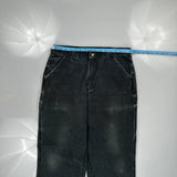 Carhartt Carpenter Pants - 32W 30L Black Cotton