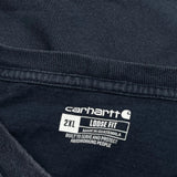 Carhartt Long Sleeve T-Shirt - 2XL Gray Cotton