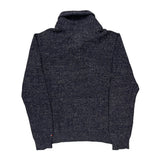 Tommy Hilfiger Jumper - Large Grey Wool Blend