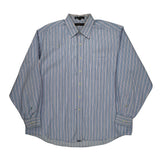 Tommy Hilfiger Striped Shirt - XL Blue Cotton