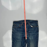 560 Levis Jeans - 35W 30L Blue Cotton