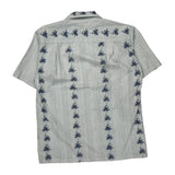 Pacific Legend Hawaiian Shirt - Large White Cotton