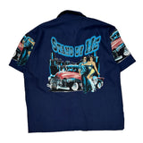 Stand By Me Print Jupiter Graphic Hawaiian Shirt - 2XL Multicoloured Polyester