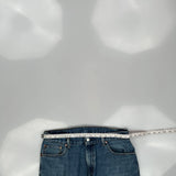 Levis 550 Jeans - 35W 32L Blue Cotton