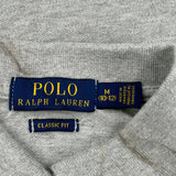 Age 8-9 Polo By Ralph Lauren Polo Shirt - Medium Grey Cotton