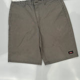 Dickies Shorts - 36W 11L Grey Cotton Blend