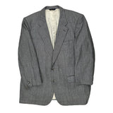 Burberry Pinstripe Blazer - XL Grey Wool