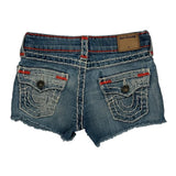 Age 6 True Religion Denim Shorts - Smallw 2L Blue Denim