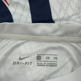 Paris Saint Germain 2022 Away Nike Football Shirt - XS Blue Polyester