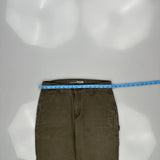Carhartt Carpenter Pants - 32W 30L Brown Cotton