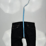 501 Levis Jeans - 35W 31L Black Cotton