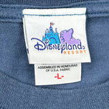 Disneyland Disney Graphic T-Shirt - Large Blue Cotton
