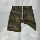 The North Face Camo Cargo Shorts - 32W 10L Camo Cotton