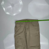 Carhartt Double Knee Carpenter Pants - 34W 32L Khaki Cotton