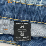Buffalo Jeans - 34W 32L Light Wash Cotton