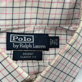 Polo By Ralph Lauren Checked Shirt - Large Pink Cotton