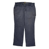 Carhartt Carpenter Pants - 36W 31L Gray Cotton