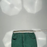 Best Company Graphic Jeans - 31W US 10 Green Cotton