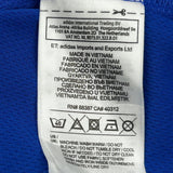 Age 11-12 Chevrolet Adidas Football Shirt - Medium Blue Polyester