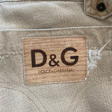Dolce & Gabbana Jeans - 28W UK 6 Beige Cotton