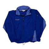 Columbia Windbreaker - Large Blue Nylon