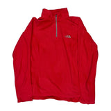 The North Face Fleece - Medium Red Polyester