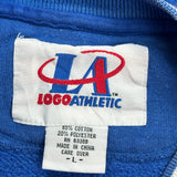 Buffalo Bills Logo Athletics Football Sweatshirt - Large Blue Cotton Blend